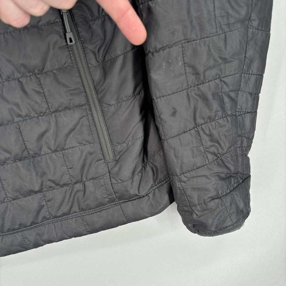 Patagonia Nano Puff Jacket Mens Small Black Full Zip Insulated Lightweight - Picture 3 of 14
